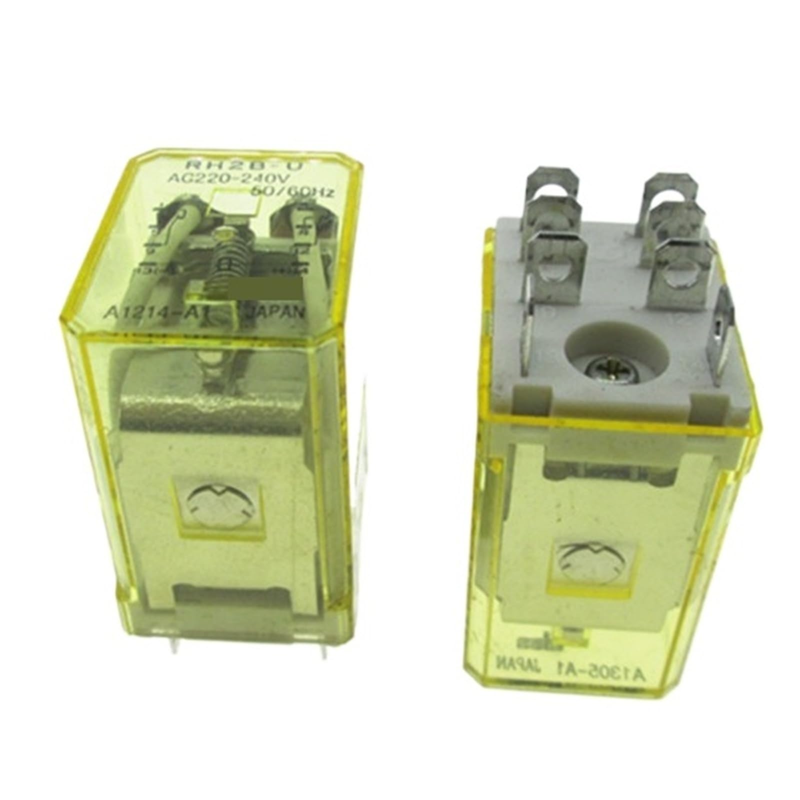 Relais RH2B-U AC220-240V commutateur industriel DIP8 en lot de 2 pièces