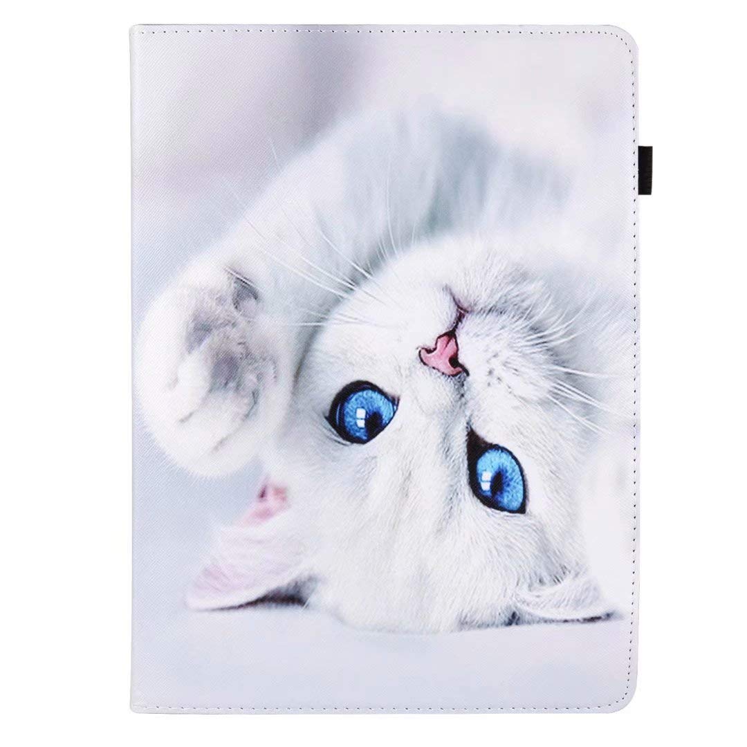 SiriPinfan 10inch Tablet Case Cover - Universal Leather Stand Case Folio Cover Leather 360° Rotating Case Fits to ALL 10" Inch 10.1" Inch Android iPad 10.2 2019, Samsung Galaxy Tab A6/A 10.1 Tablets