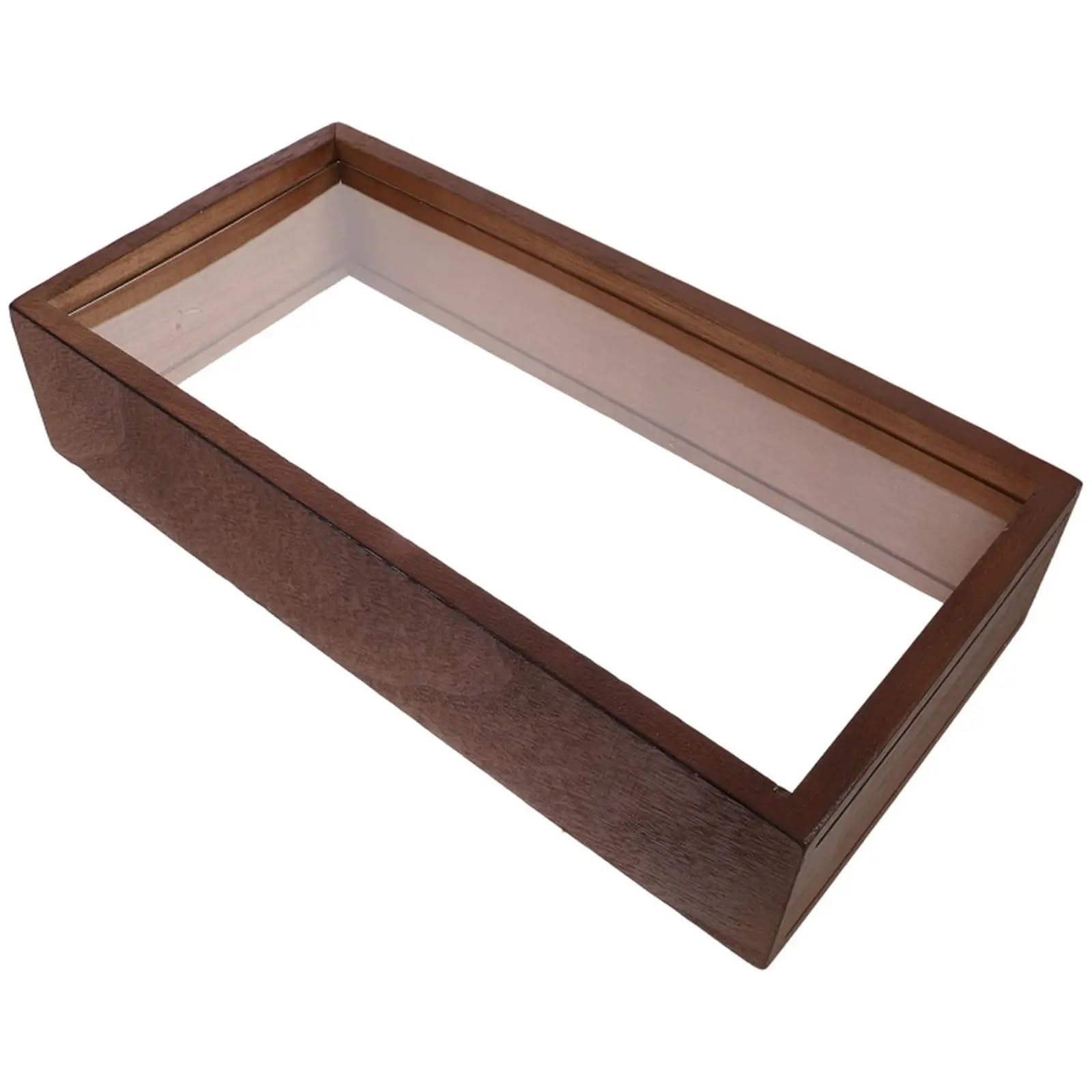 DAJGRHE Photo Frame Shadow Box Frame Picture For Dried Flowers Wooden Deep Flower Display(Dark Wood Color)