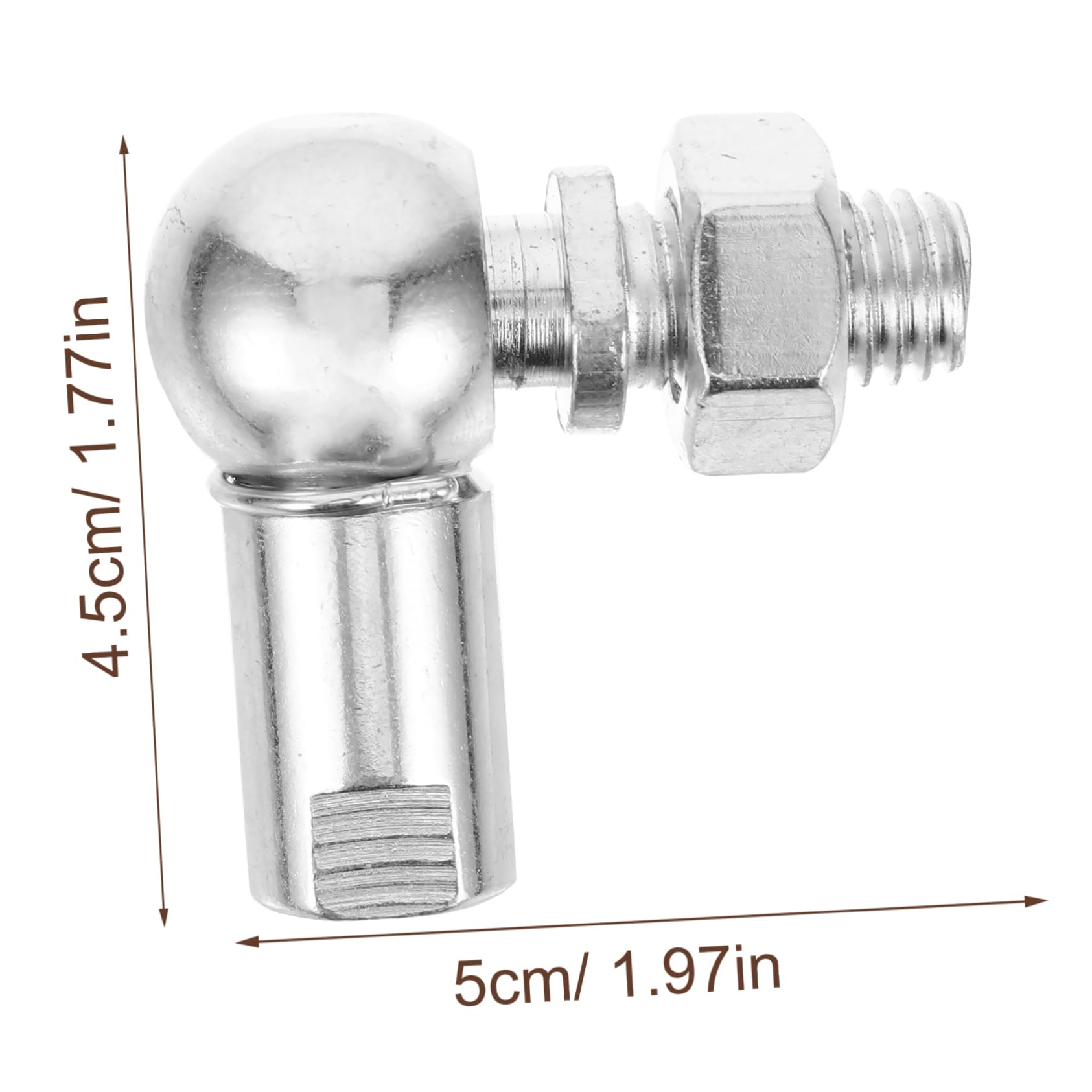 Cabilock Ball Joint Bearing Ball Head Bracket Joint Connecting Rods Ball End Holder Ball End Heads Parts Link Rod Joints Ball Joint Heads Tie Rod Ball Head Outer Tie Rods Carbon Steel