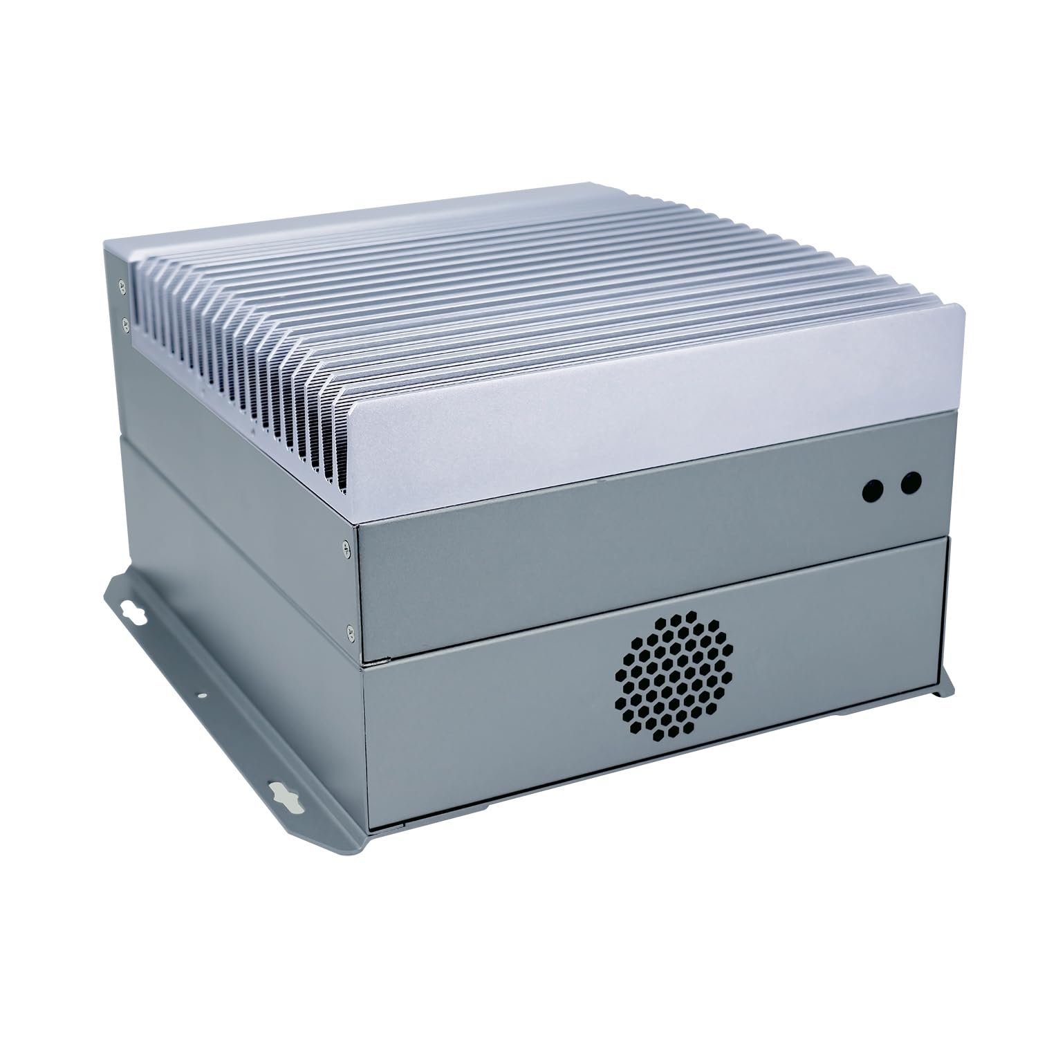 Fanless Industrial PC, Mini Computer, IPC, I3 6100T, Windows 11 / Linux, IX04, VGA, DP, HDMI, 6 x COM, 3 x LAN, PCIE X16 Slot, PCI Slot, DC Phoenix, 9 to 36V, 0 RAM, 0 Storage, Barebone No System