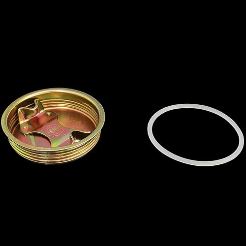 Miniatura 4 de Steel Bung Plug RLECS - 4 tapones de tambor de acero de 2 pulgadas y 34 pulgadas para barril de 55 galones, cubierta de sellado