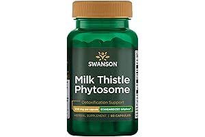 Swanson Milk Thistle 300mg - 60 Capsules