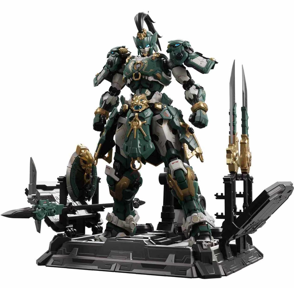 HIPLAY ZEN of Collectible (Model Cangdao) Sentinel Dragon Halberd Edycja Kolekcjonerska Model do Samodzielnego Montażu z Rama ze Stopu