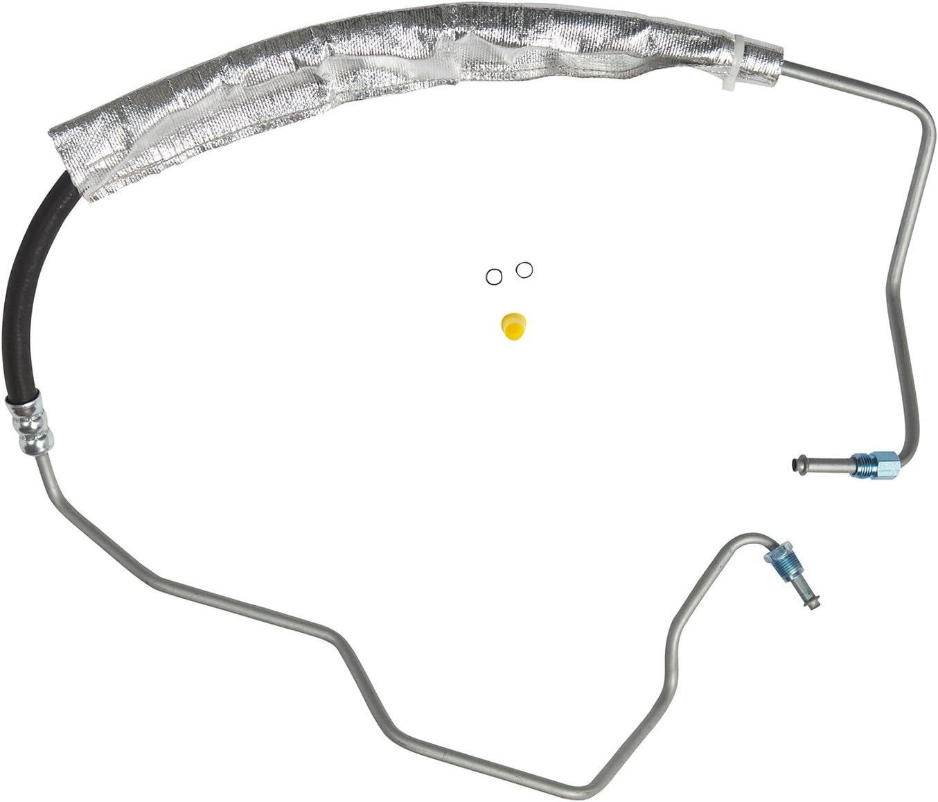 Edelmann 92226 Steering Pressure Hose, Black