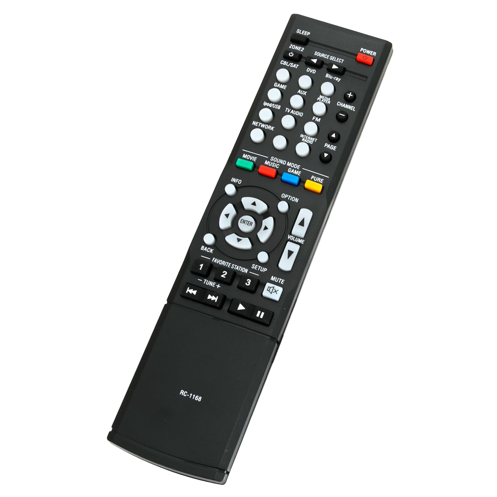 Amazon.com: New RC-1168 Replace Remote fit for Denon AVR-1612 AVR