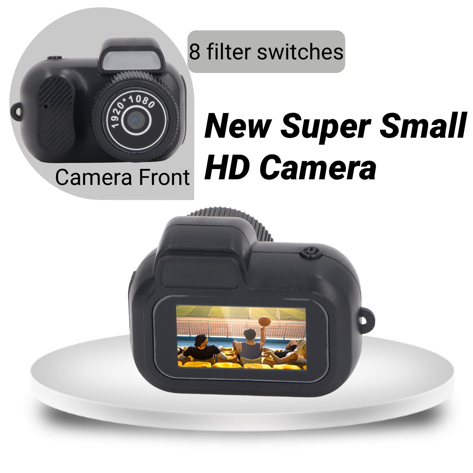 Mini Digitalkamera Als Schlüsselanhänger - 1,3 Zoll 1080P Mit 64GB Speicher Für Unterwegs