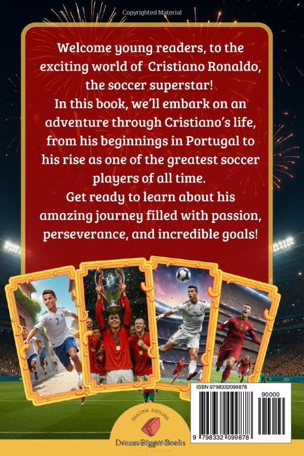 Cristiano Ronaldo: The Legend: Inspiring Story for Young Readers and Kids. Biography book of CR7, one of the Best Soccer Players - Image 2