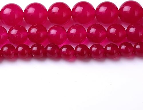 Miniatura 175 de Cuentas redondas sueltas de obsidiana negra de 0.236 pulgadas, cuentas de gemas naturales, cuentas de piedra energética de cristal para hacer joyas