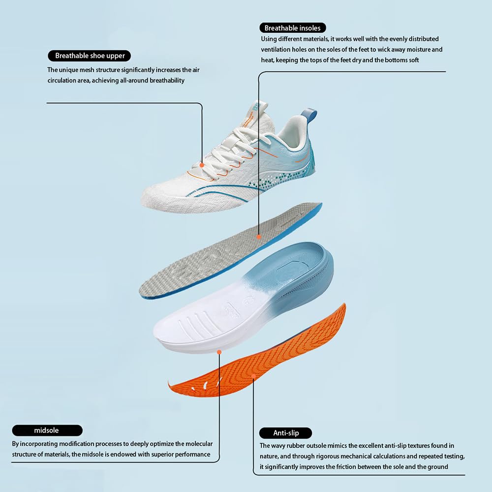Diabetiker Schuhe Orthopädische Schuhe Herren Damen Walkingschuhe Gesundheitsschuhe Sportschuhe Turnschuhe Sneakers Laufschuhe Freizeitschuhe Ultraleicht Für Senioren Geschwollene Füße