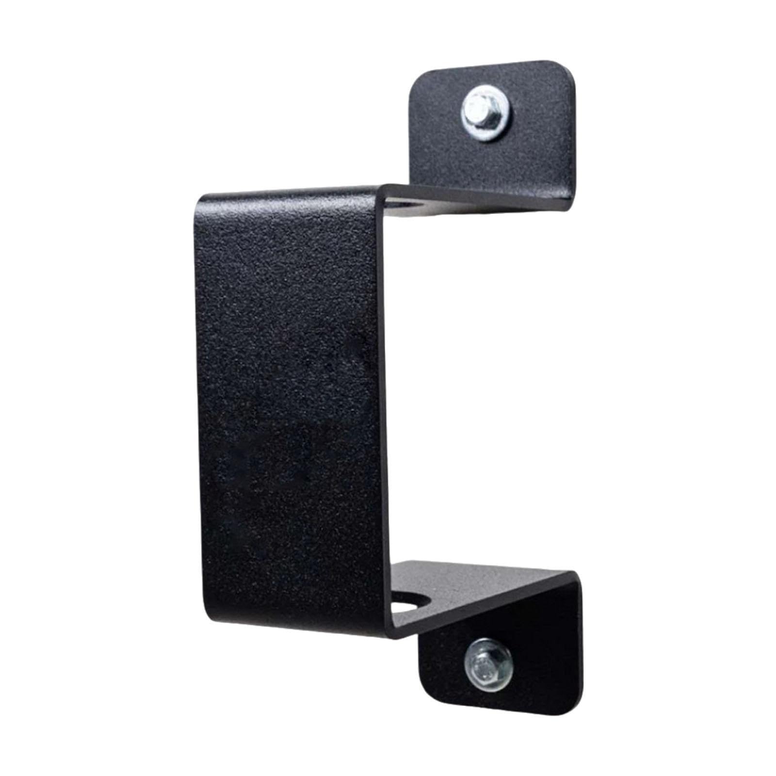 QSTDGVPW Barbell Bar Holder Display for Straight/Curl Single Bar Iron Barbell Bar Wall Rack Weight Bar Holder Bracket