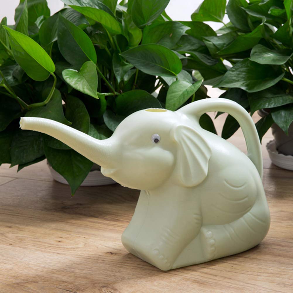 Elephant Annaffiatoio Per Interni A Forma Di Elefante, 2 Litri, Beccuccio Lungo, Colore Verde