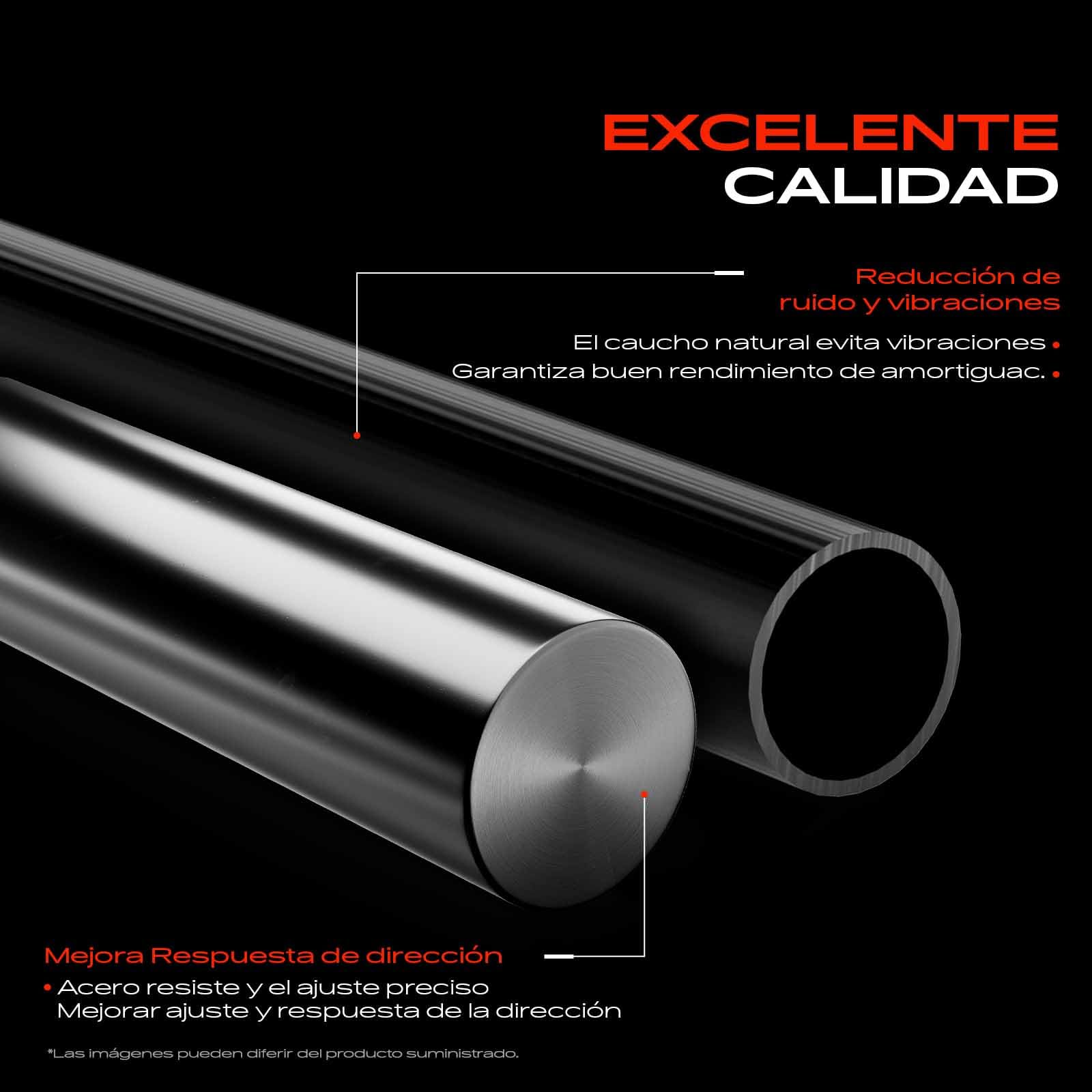 Frankberg 2x Cojinete de domo Cojinete de soporte de suspensión Parte delantera izquierda Derecha Compatible con Fluence Grand Scénic M.e.g.a.n.e Scénic III Replace# 543200001R