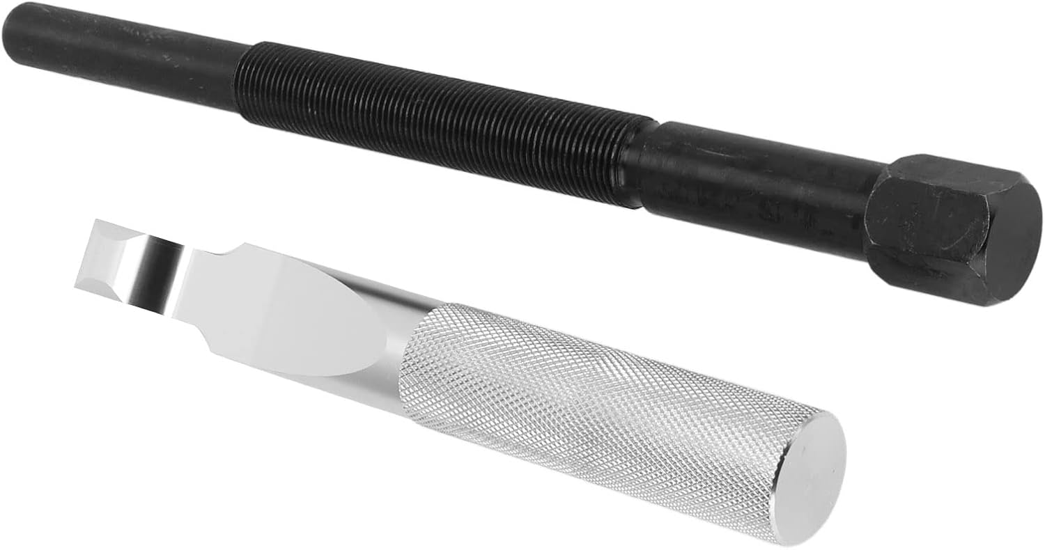 Clutch Puller Belt Change Removal Tool Set for XP 1000 900 800 570, Carbon Steel and Aluminum Alloy - Ergonomic Handle, 360 Degree Rotation, Durable Construction
