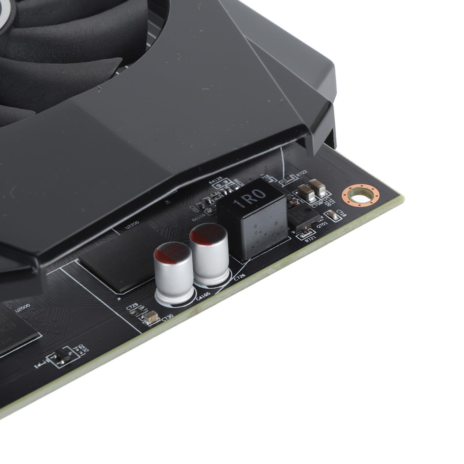 Karta graficzna RX 550 D5, 128-bitowa 4 GB GDDR5 1183/6000MHz, karta graficzna do gier PCI Express 3.0, DP1.4 HDR HD DVI D z wentylatorem chłodzącym do gier biurowych i komputerowych