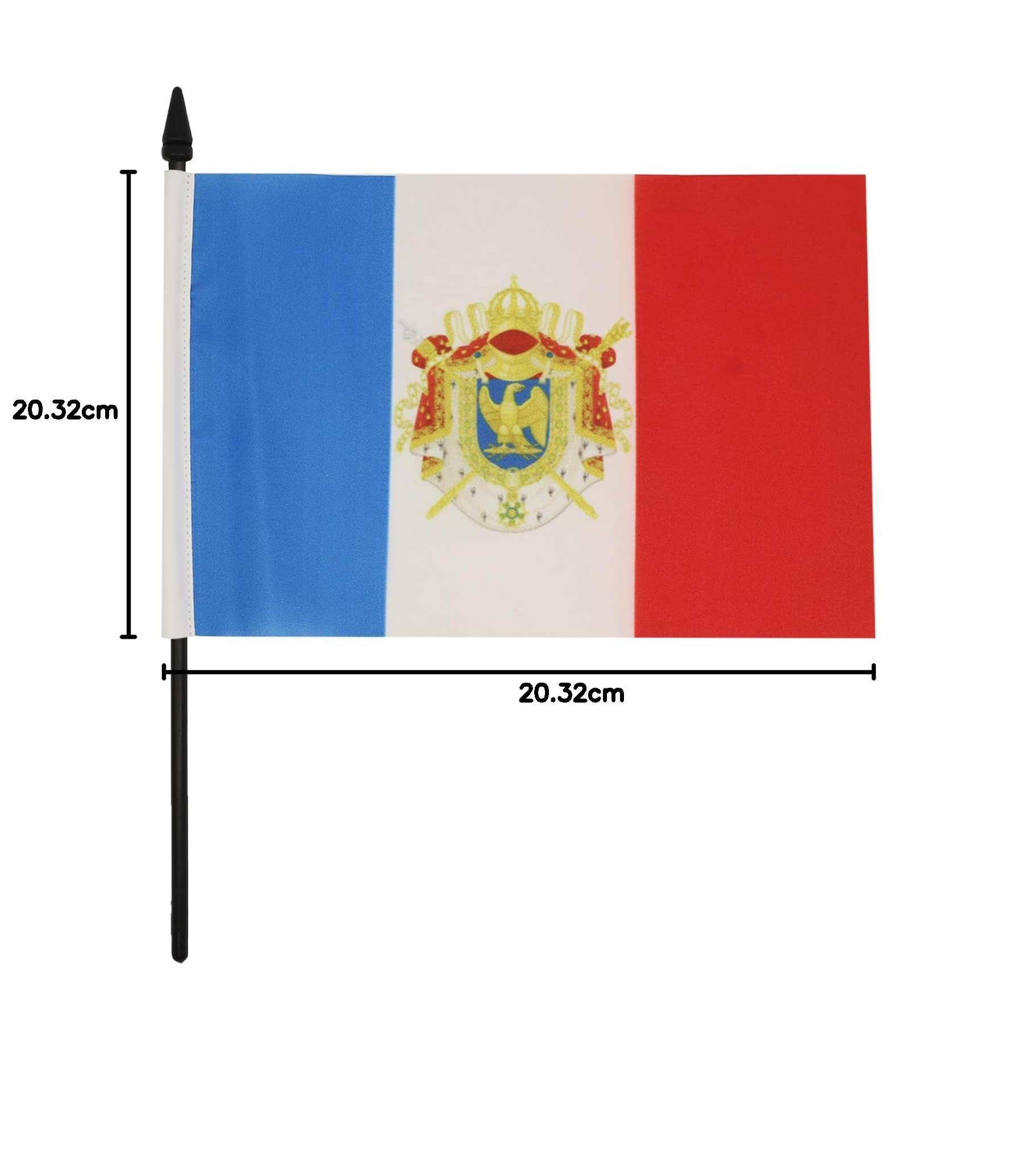 AZ FLAG Bandiera Stemma NAPOLEONE III Secondo Impero