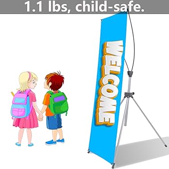 Amazon.com: 4U Media&Displays NEW Premium X Banner Stand 24