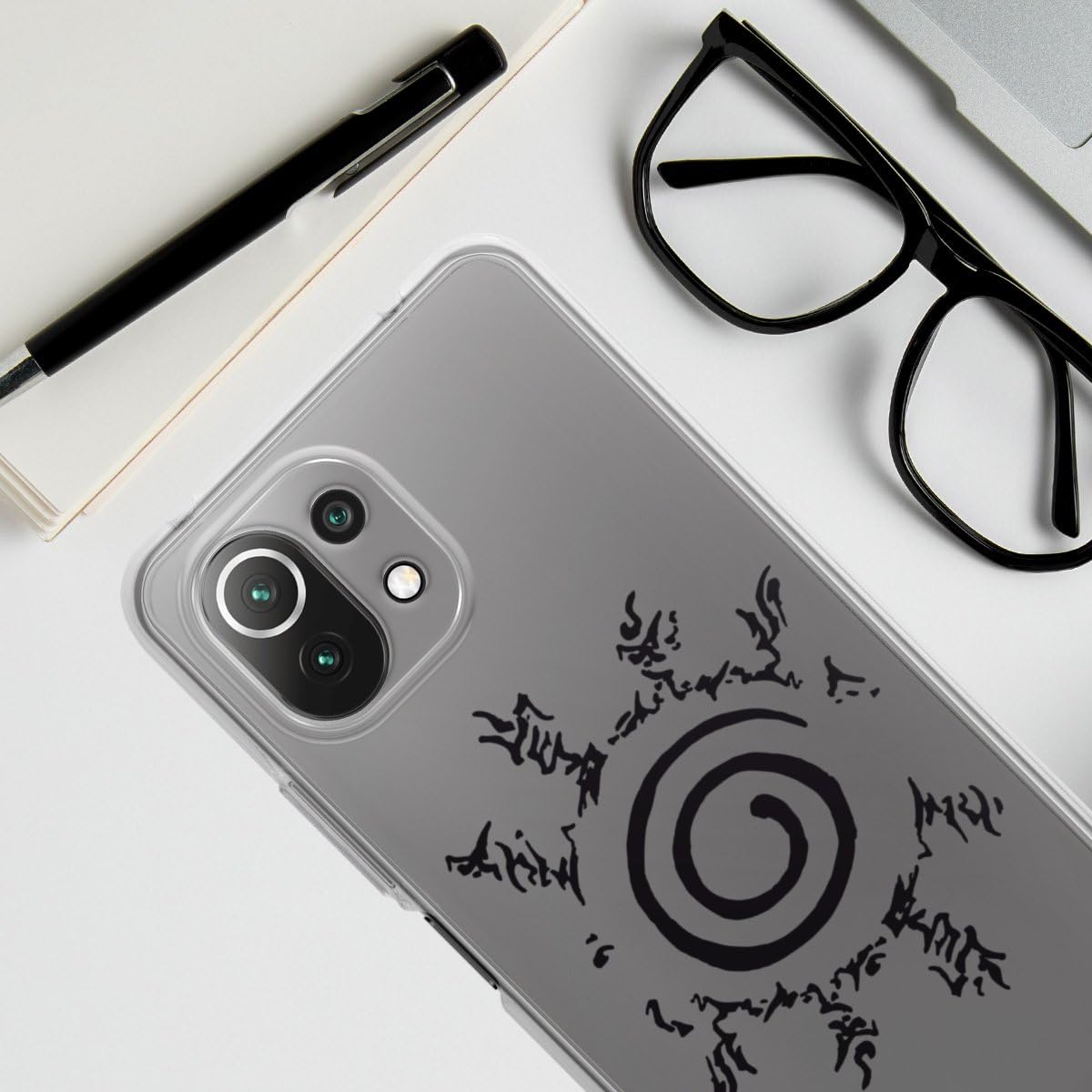 Custodia di silicone compatibile con Xiaomi 12 Lite 5G Custodia