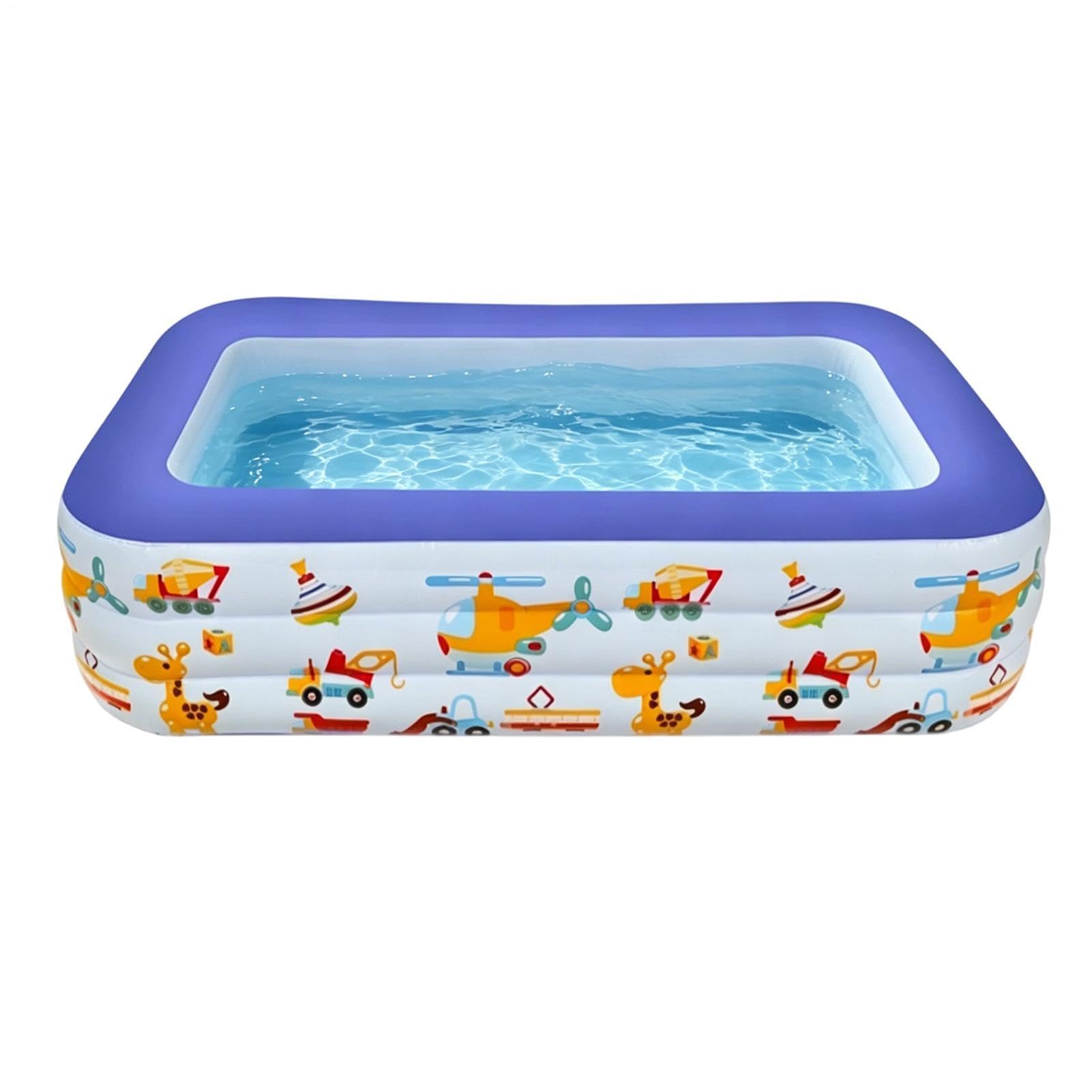 Kids Inflating Pool Thickened Leak-Proof Paddling Center