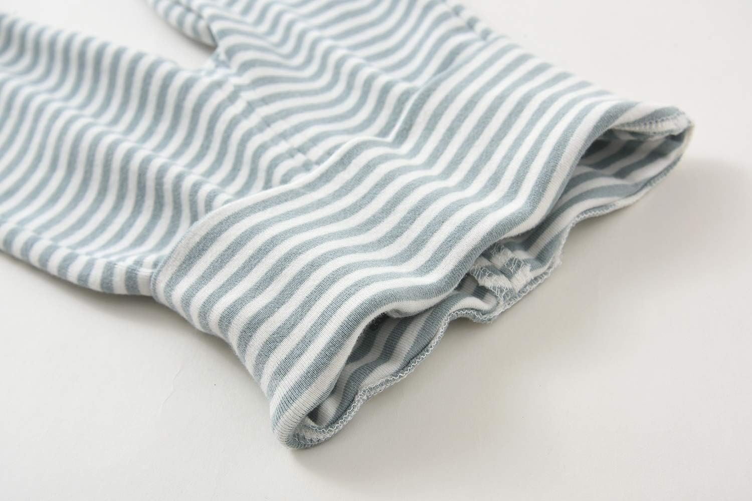 HahaNice Lot de 2 pantalons pour bébé avec pieds pour nouveau-né de 12 mois