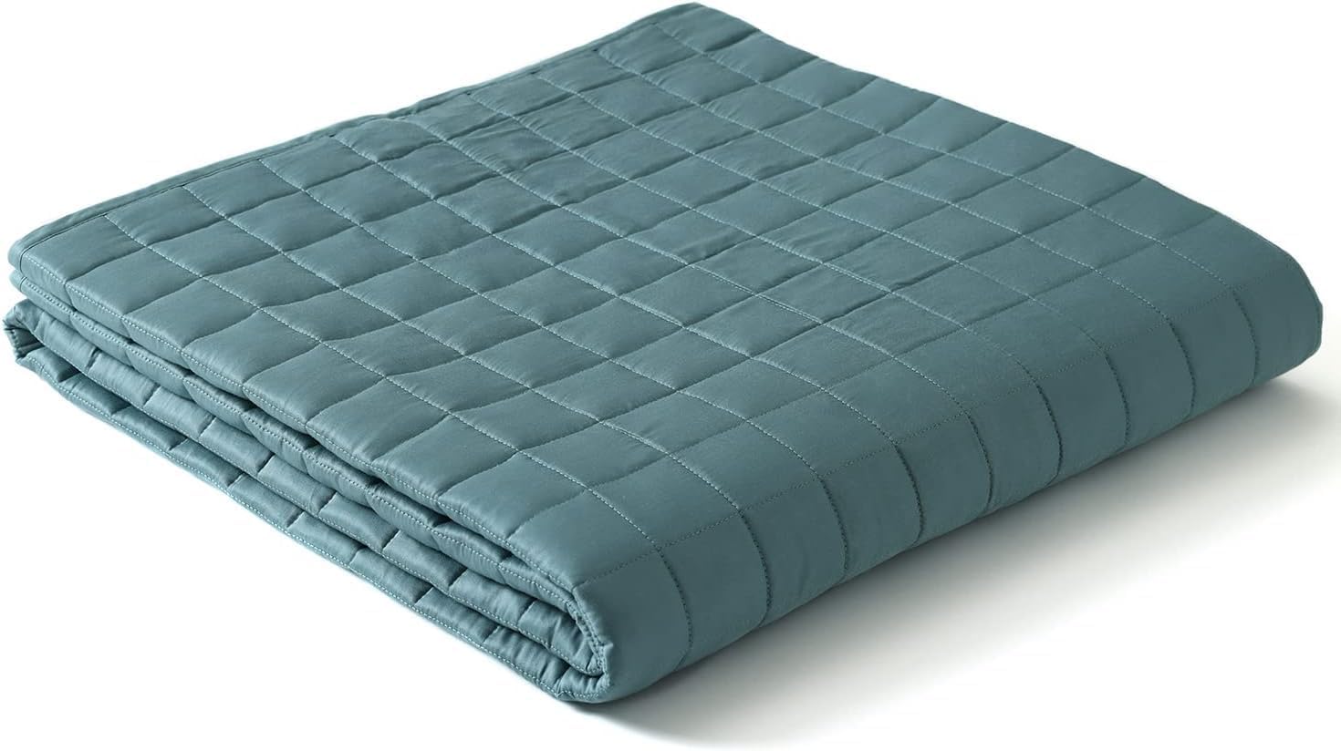 YnM Exclusive Cooling Weighted Blanket,Bed Blanket for One Person of 140lbs, Ideal