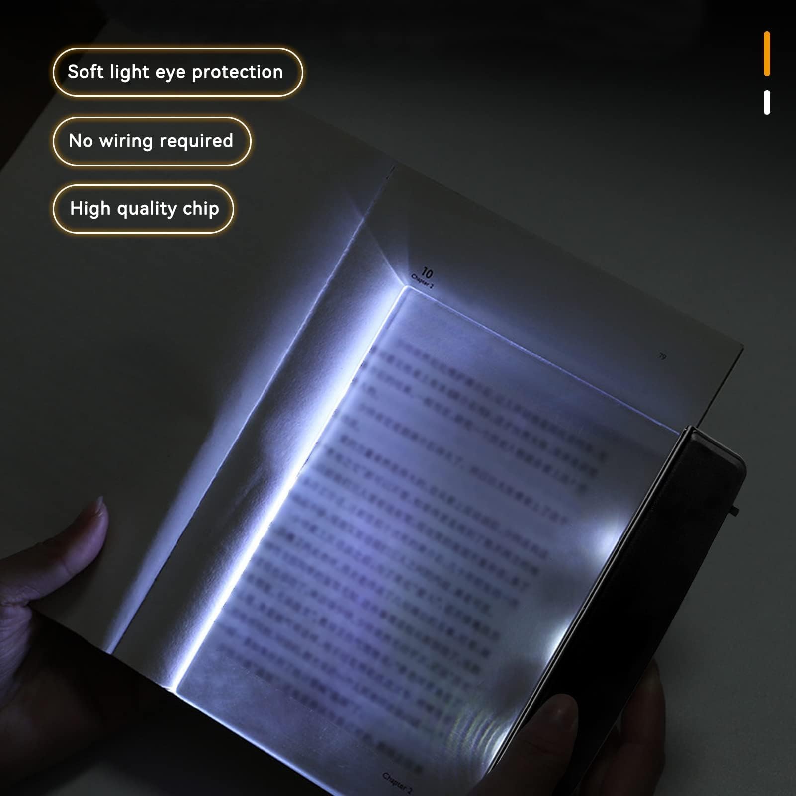 HERCHR Luz Para Leer Libros En La Cama, Luz Lectura Libros Cama Luz De Lectura Lampara Libro Lectura Para El Dormitorio