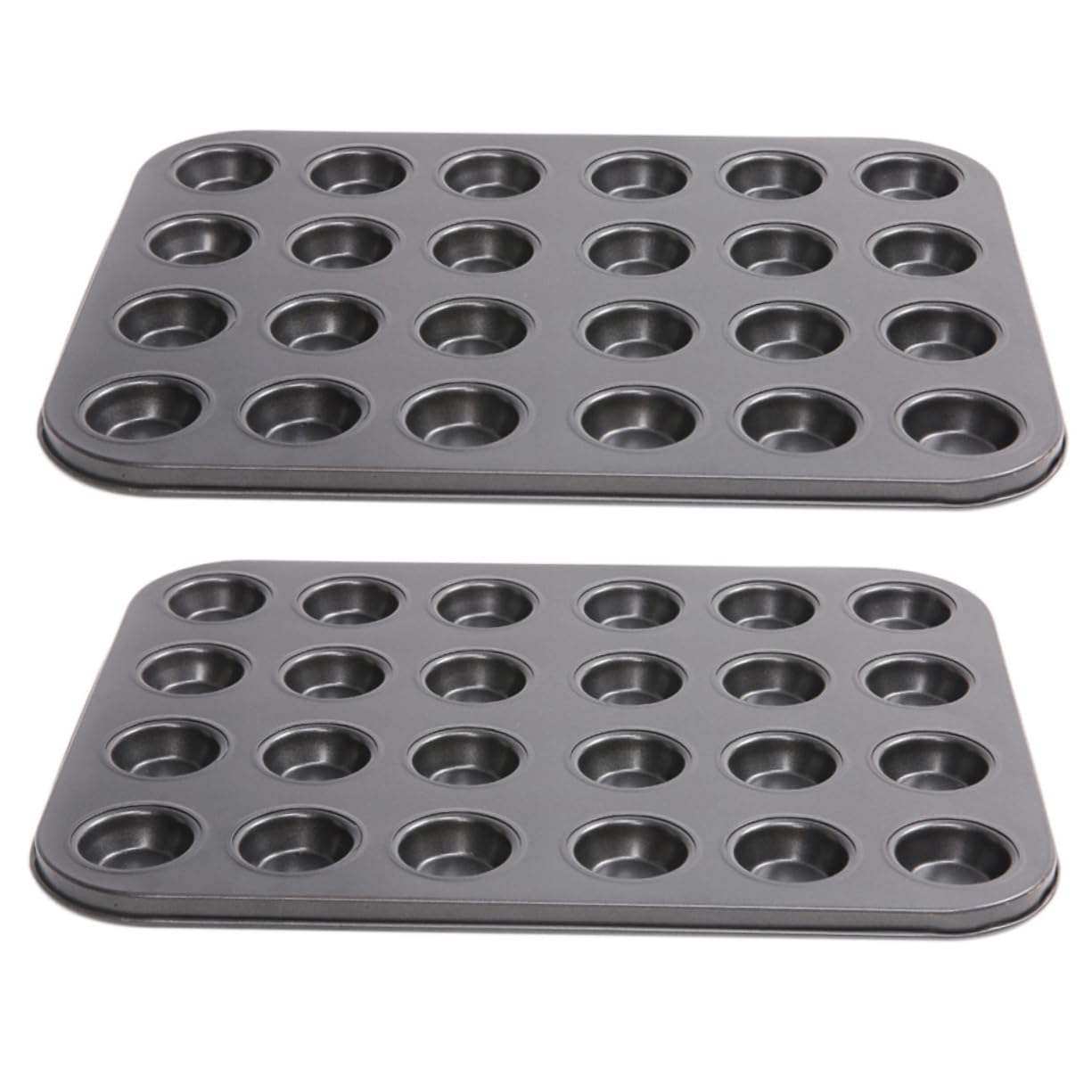 SHOWERORO 2stücke Antihaft-muffin-backformen Wiederverwendbare Puddingformen Für Kuchen Backformen Für Muffins Geeignet Für Traditionelle Öfen Leicht Zu Reinigen