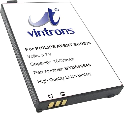 Miniatura 3 de VINTRONS BYD001743, BYD006649 - Batería para Philips Avent SCD530, Avent SCD535, Avent SCD536, Avent SCD540,