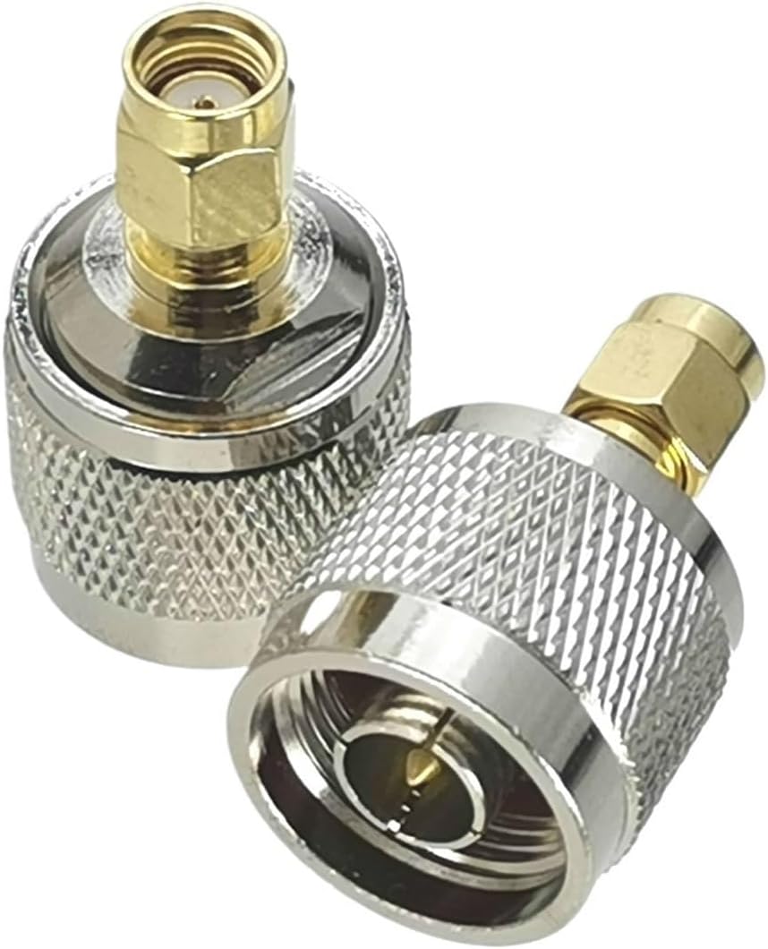 1Pcs RP-SMA RP SMA to N Male Plugs & Female Jack Coaxial Adapter Connector(N M to RPSMA F)