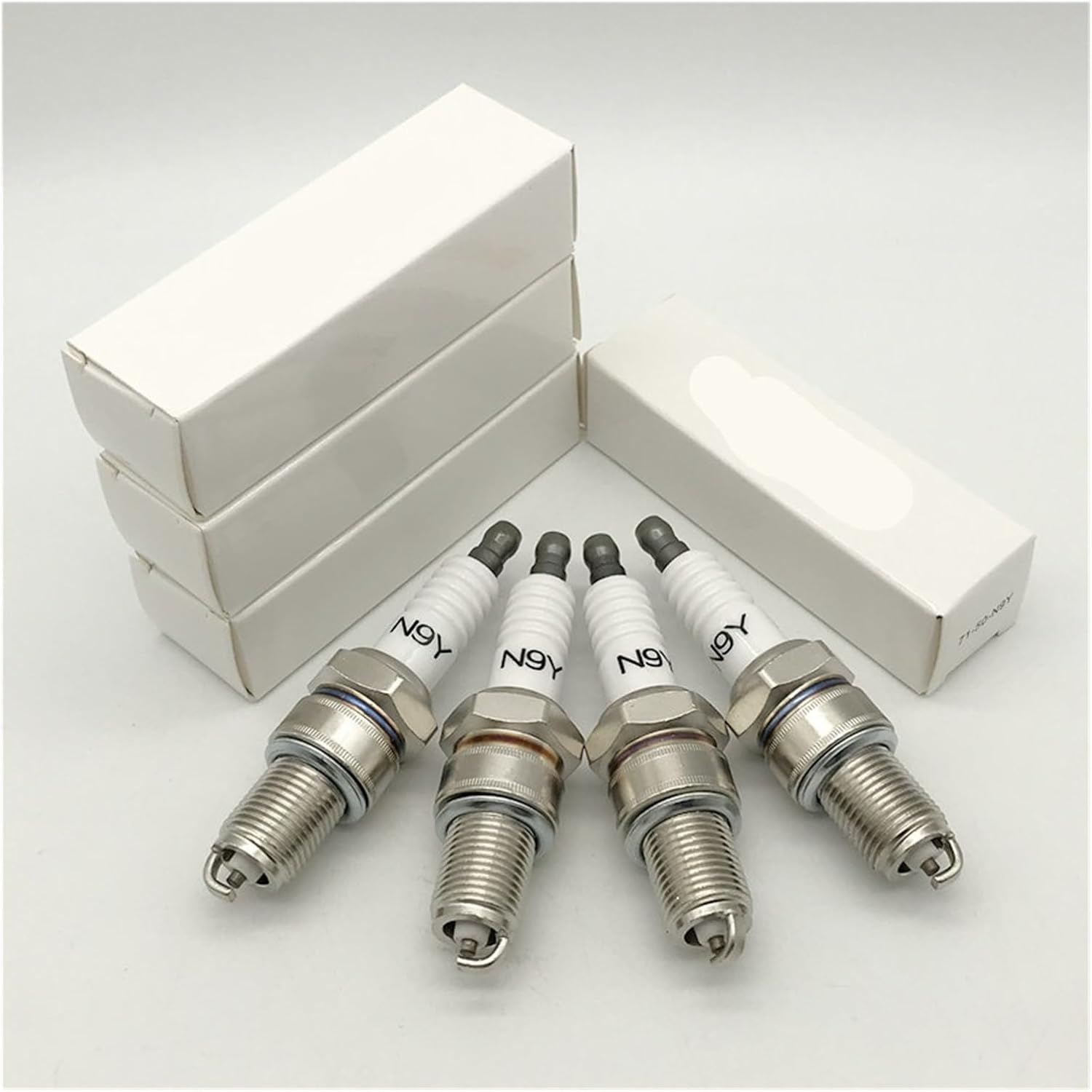 2 pieces spark plug N9YC suitable for BP6ES W5DC W6DC L15YC F7TC IW20 W20EP-U W20TT FE65CPR AG32C 22401-V0516 98079-56811 BPR5ES BPR6E