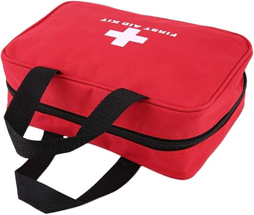 Miniatura 3 de Bolsa vacía para botiquín de primeros auxilios, bolsa vacía de primeros auxilios, bolsa compacta de supervivencia para medicina en casa, oficina,