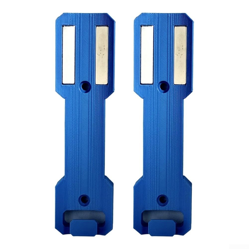 Magnetischer Dosenhalter, 2er-Pack, starker Halt für 1020 ml Dosen (blau) | Starke Magnetkraft, sichert schwere 1020.6 g Dosen, verhindert Verrutschen, ideal für Werkstätten, Garagen