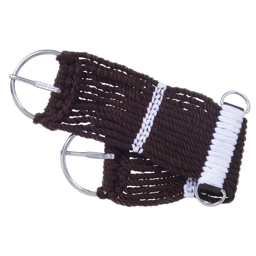 King Series Miniature Western Cord Girth 16in Brown