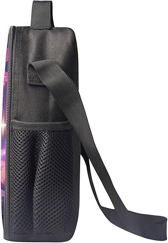 Miniatura 3 de Lonchera térmica con diseño de gato de mezclilla para niñas, linda bolsa de almuerzo con diseño de animales 3D para niños y niñas, bolsa térmica