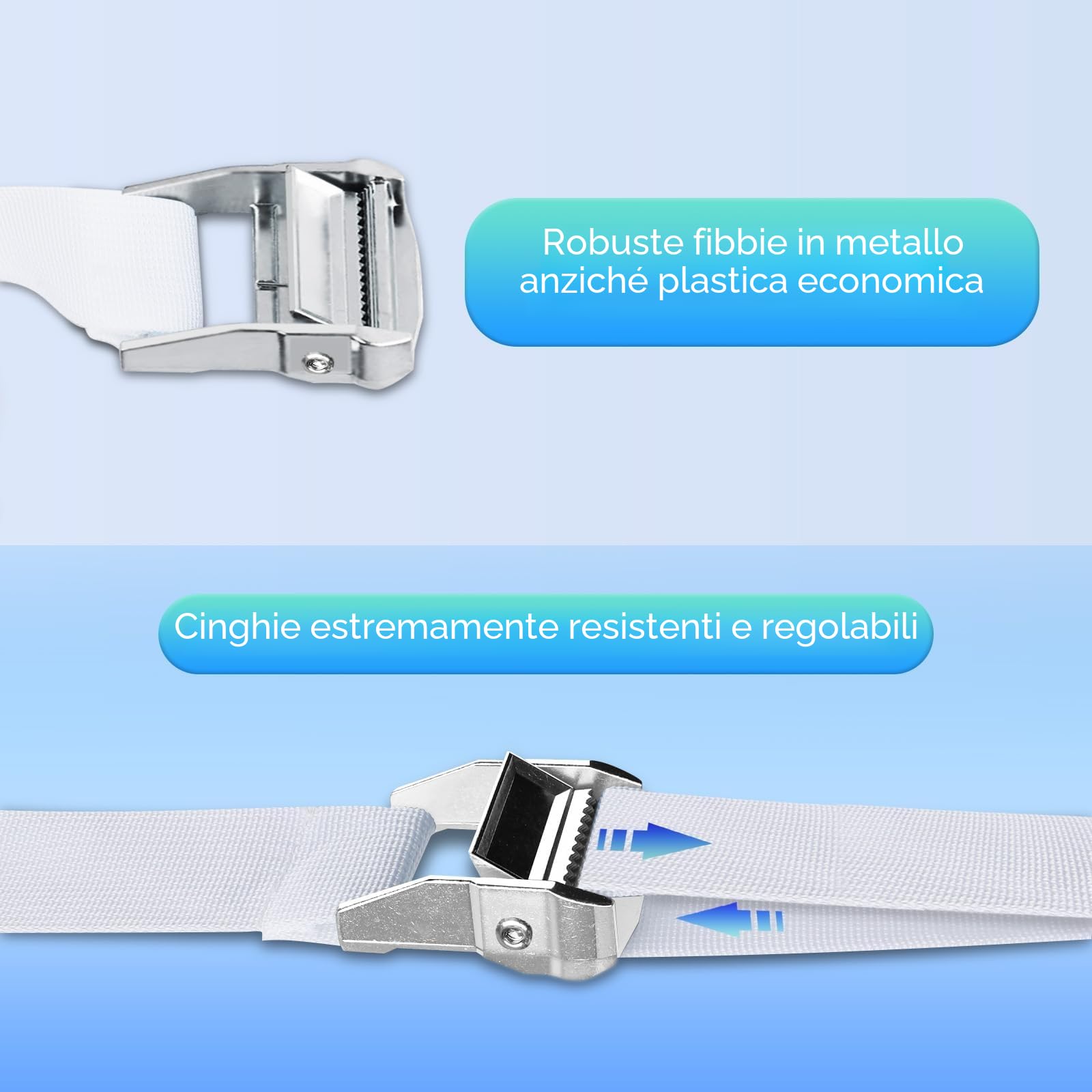 HOMCA Ponte per Letto Materassi - 200x190cm Unisci Materassi Singoli In Matrimoniale, Kit Ponte Letto Extra Largo Lenzuola Aggiuntive, 3 Cinghia per Materasso Regolabile, Cuneo per Materassi