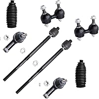 Vista 249 de Detroit Axle - Kit de suspensión delantera de 10 piezas para Chrysler 200 2007-2010 Sebring 2008-2014 Dodge Avenger 2008-2014, 2 brazos de control