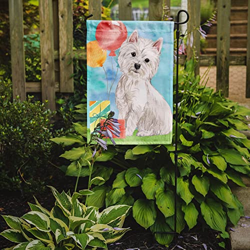 Drapeau de jardin Westie résistant aux UV pour extérieur multicolore durable - 3
