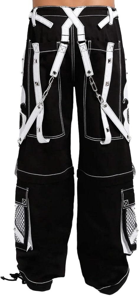 【TRIPP NYC】REFLECTOR DARK STREET PANT Amazon.com: Tripp NYC Scare Darkstreet Pants [BLACK/WHITE] Gothic