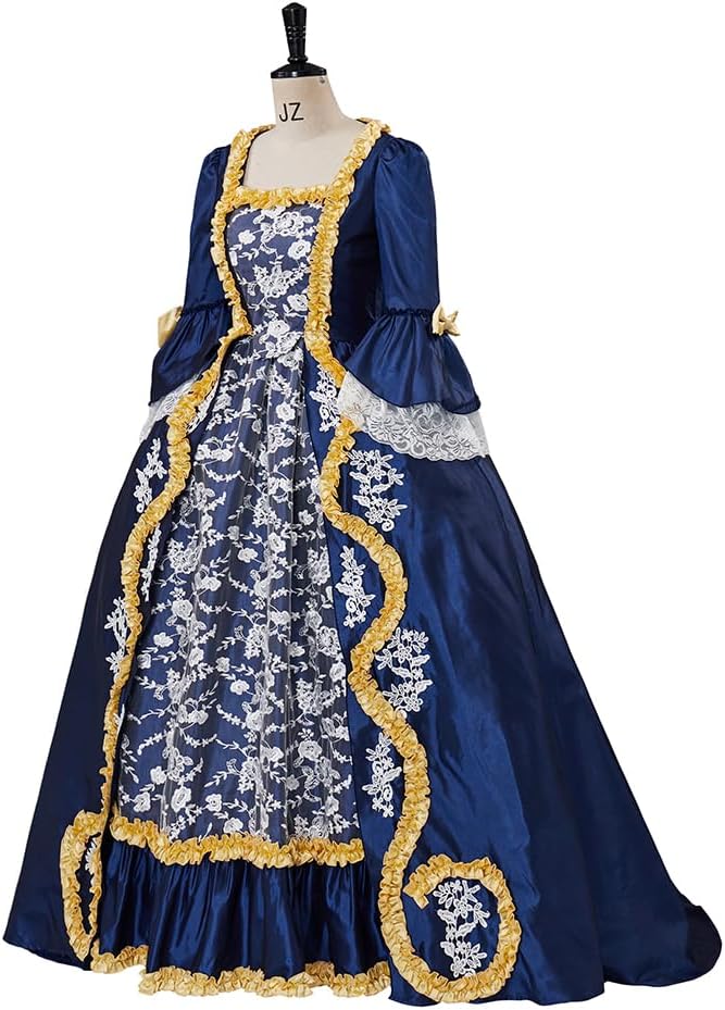 CosplayDiy Queen Marie Antoinette Dress Women's Rococo Ball Gown 18th Century Victorian Dress Costume - Image 2