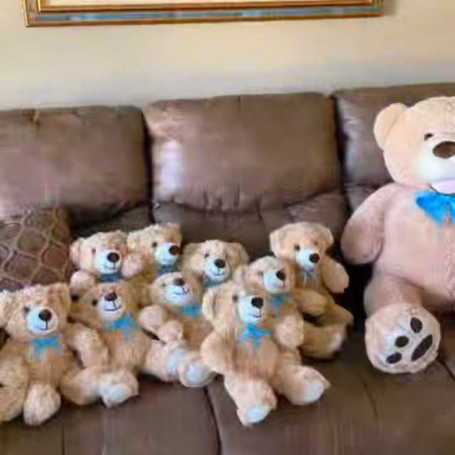 Amazon.com: LELELONG 5 Pack Teddy Bears Bulk 13.5 inich Teddy Bear