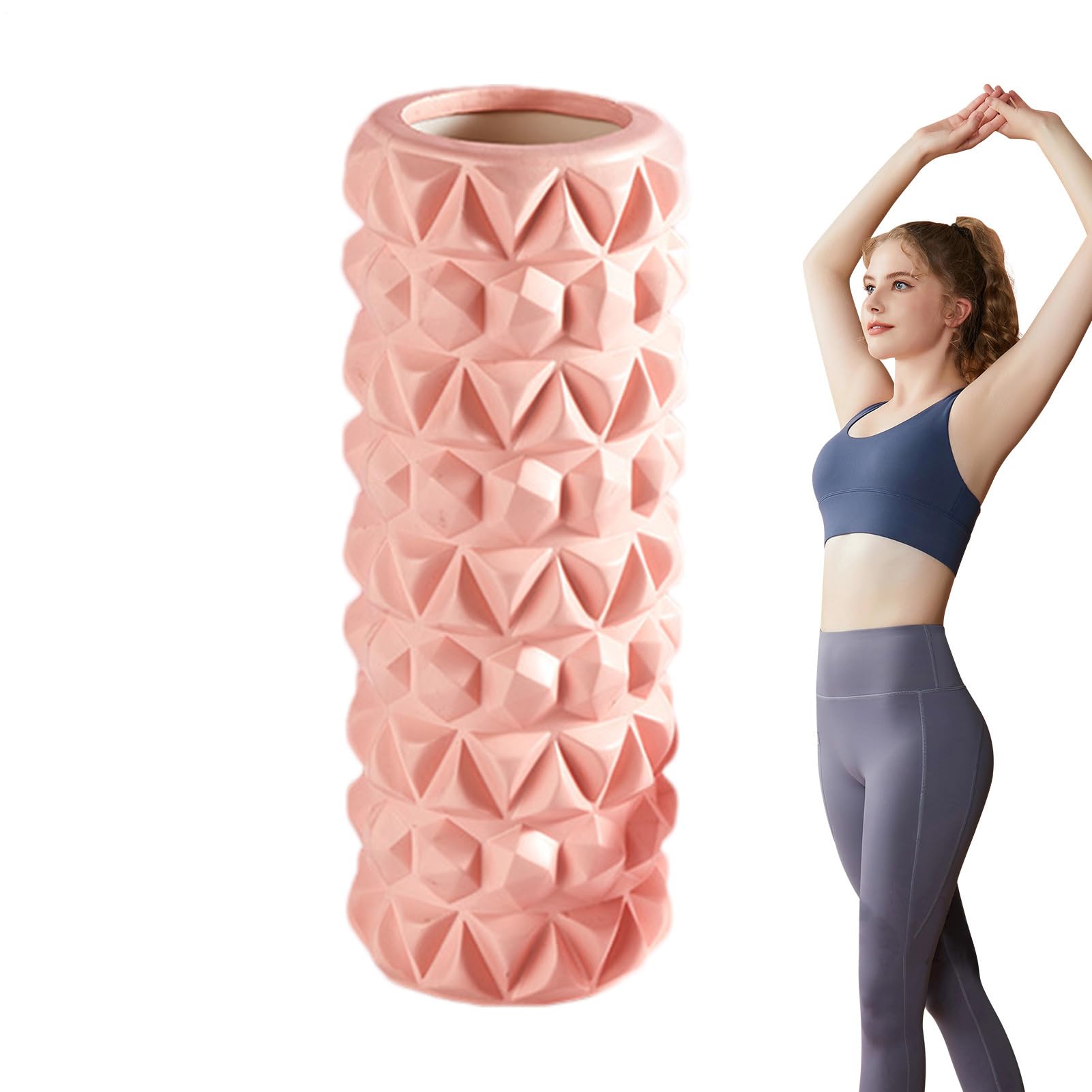 Foam Roller – Intense Trigger Point Muscles Tool | Fitness Gym Physio Accessory | Massage Roller for Recovery | Deep Tissue Muscle Massage for Back, Legs & Core