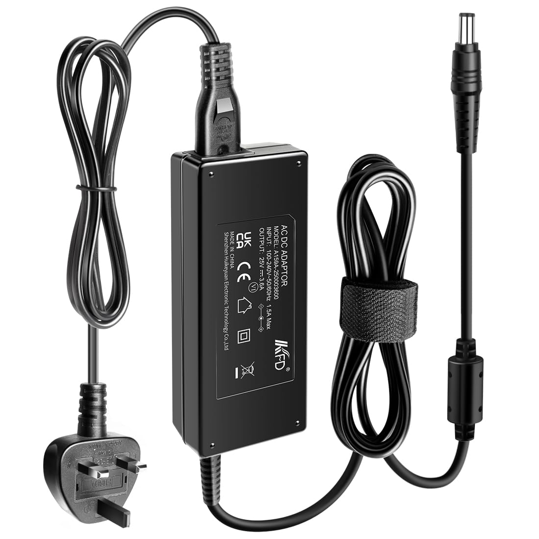 KFD 25V Power Adapter Charger for Brother QL-820NWB QL-820 QL-810W