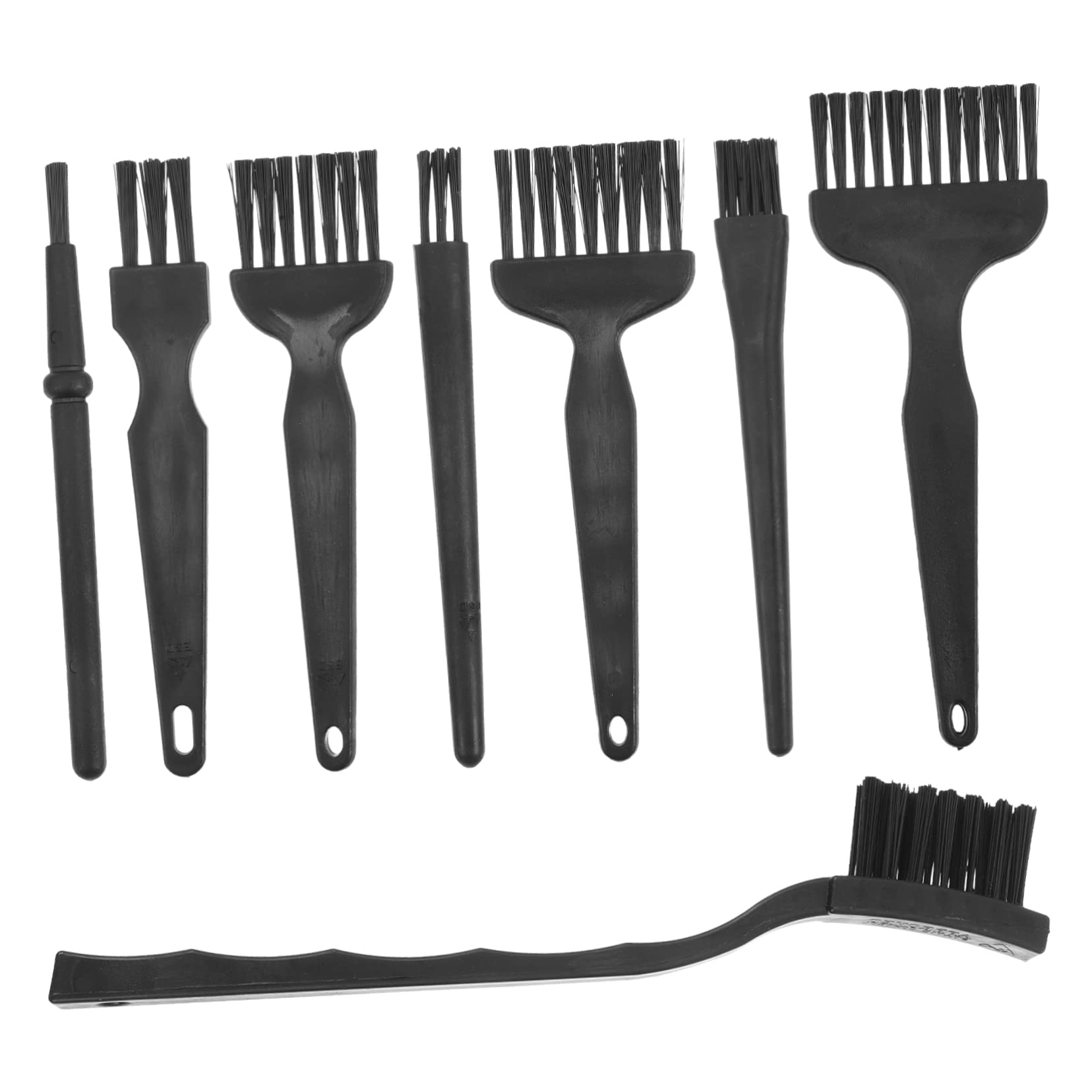 TOVINANNA 8pcs Shaver Brush Set Razor Replacement Head Cleaning Brush for Shaving Razor Clippers