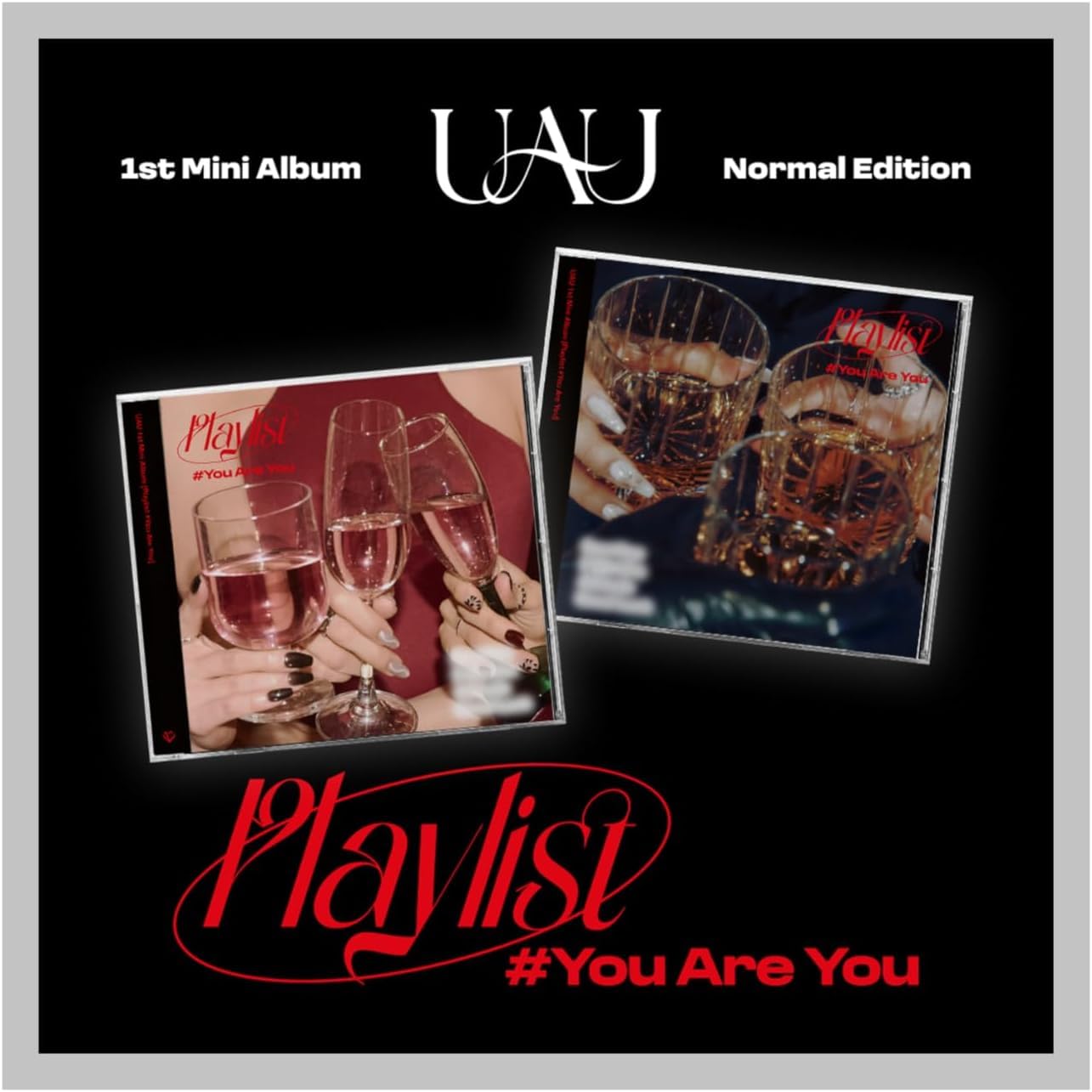 D'REAMC'ATCHER UAU Playlist # You Are You 1st Mini Album with Tracking Sealed (Normal P Version) + Extra photocards