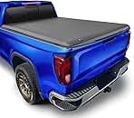 Tyger Auto T1 Soft Roll-up Truck Bed Tonneau Cover Compatible with 2020-2025 Chevy Silverado GMC Sierra 2500 3500HD | 6'10