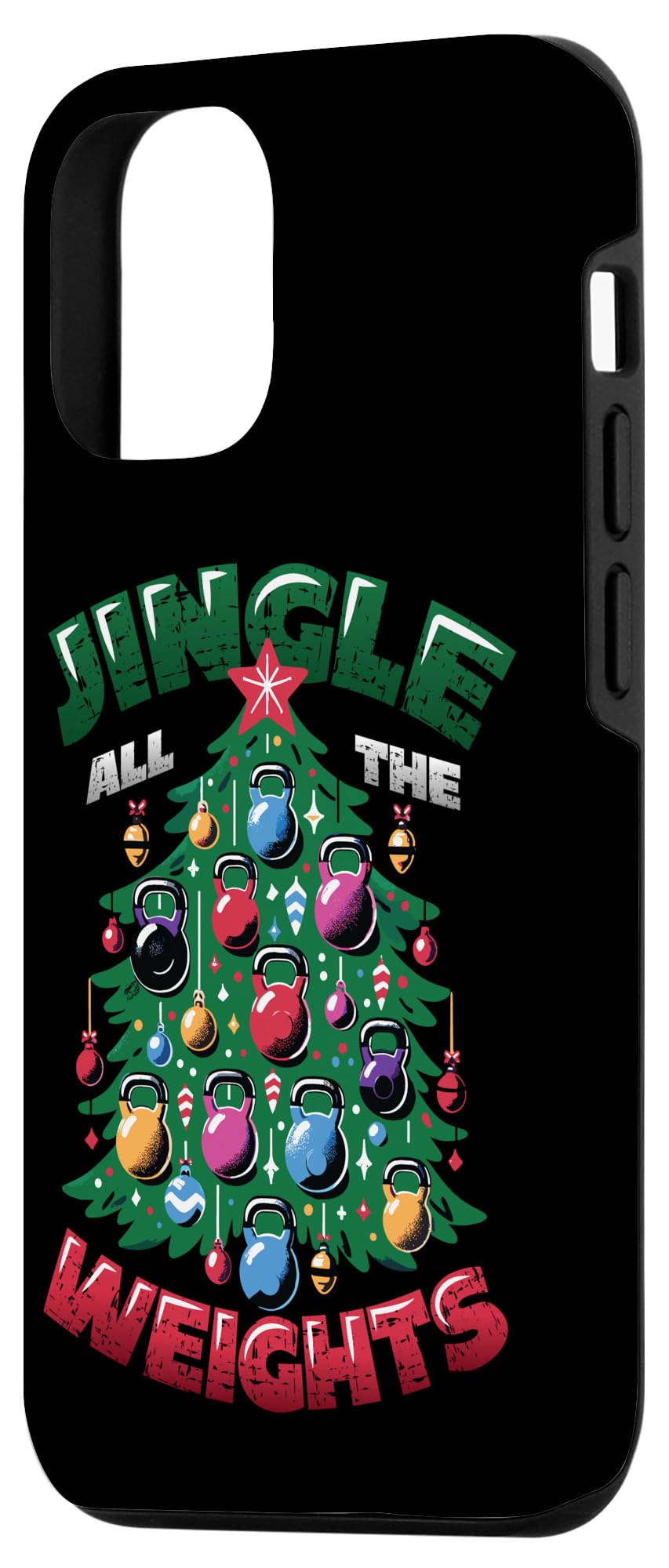 iPhone 12/12 Pro Kettlebell Christmas Workout Case