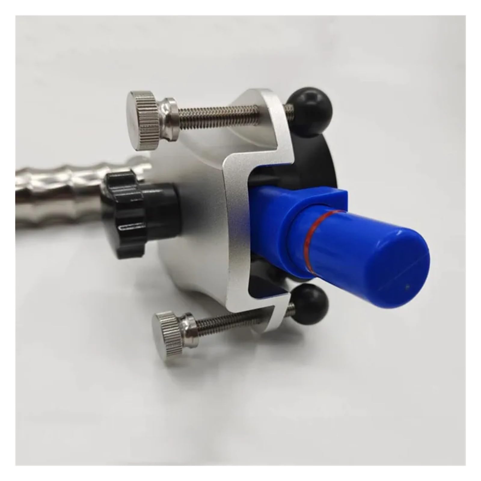 Herramienta de reparación grietas parabrisas con ventosa vacío 3 pulgadas diámetro ajustable + bomba inyección acero inoxidable for delantero coche Para uso de bricolaje