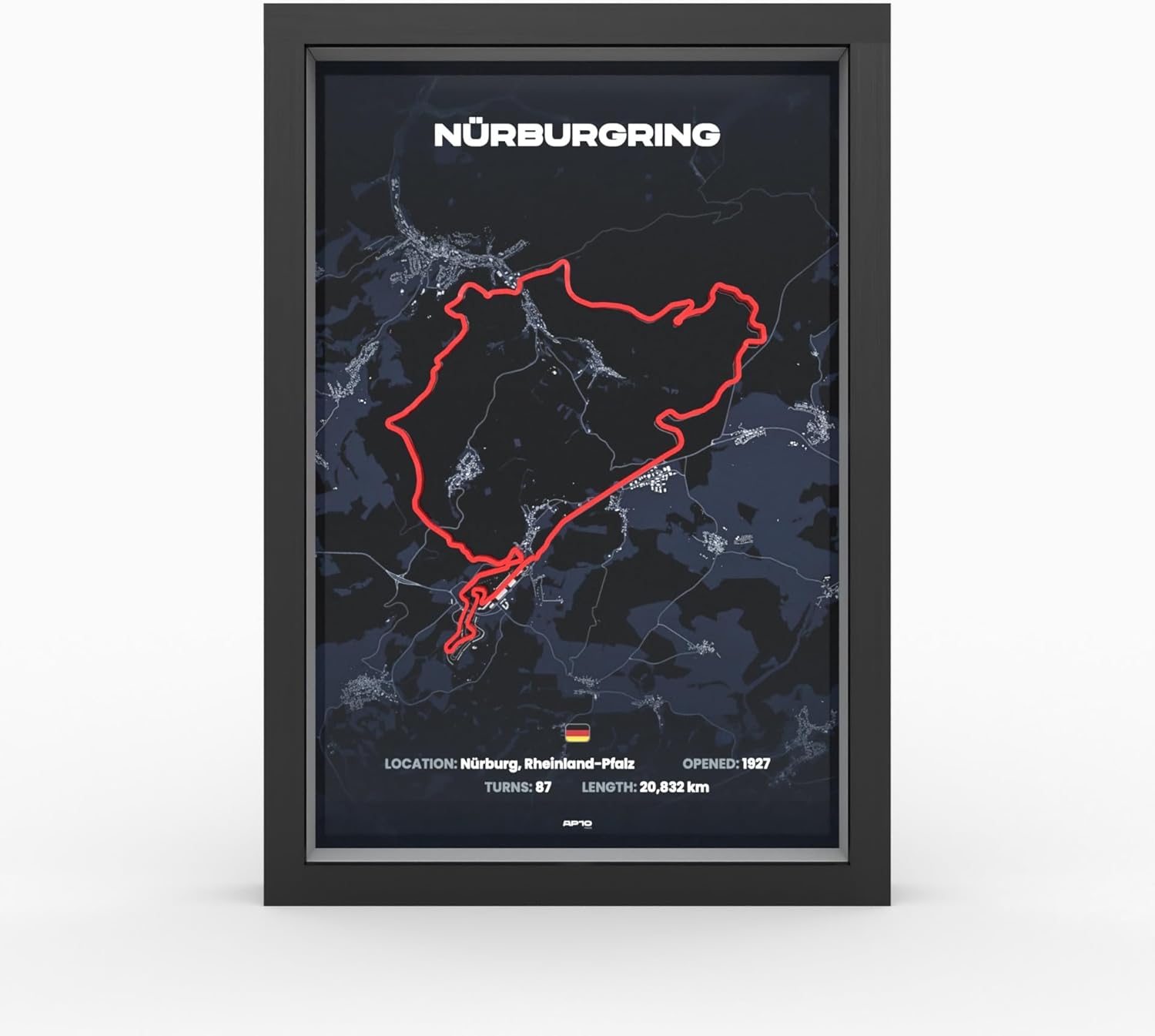 Nürburgring 3D Motorsport Poster – Vorschau 5
