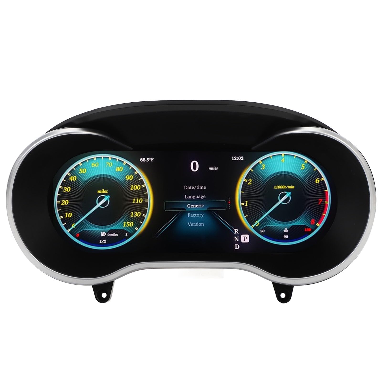 Digital Dash Cluster Instrument, Tashboard de Automóvil Alto Rendimiento para GLC X253 C253 2014-2018 para CarPlay