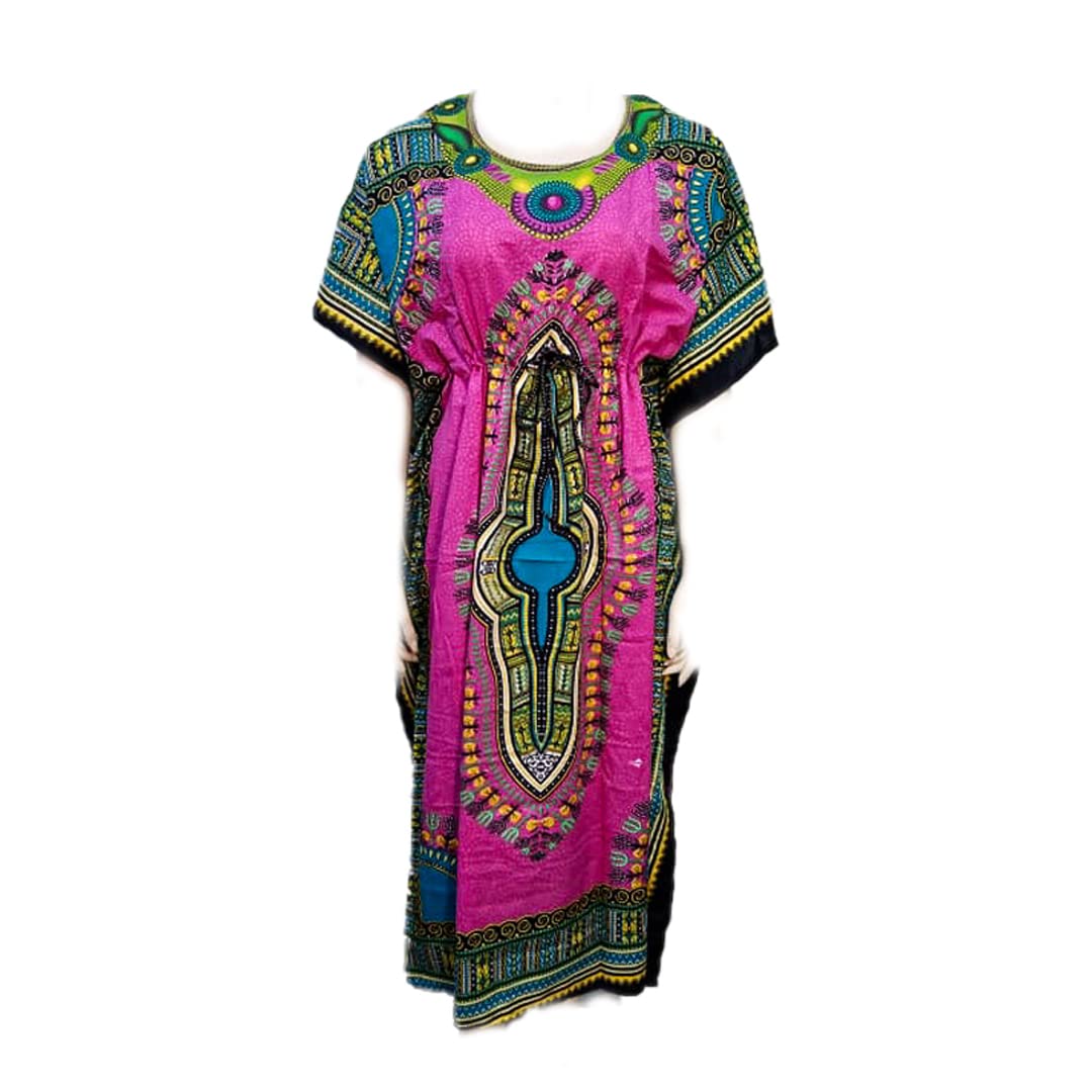 Women's wear Dubai Kaftan Farasha Caftan Tunic Viscose Caftan V-Neck Long Maxi Dress (Free Size) - Cozy and Comfortable